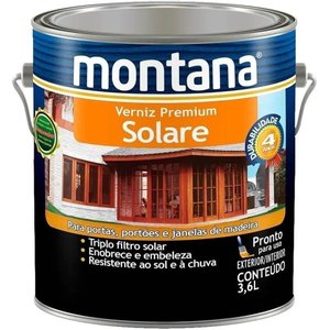 Verniz Solare Natural Acetinado 3,6l Montana