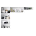 Ver imagem 4 de Cozinha Compacta em Aço 3 Peças 7 Portas Rose Itatiaia