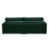 Sofá Cama Retrátil e Reclinável 2,50m com Molas Karina Veludo Verde Rover & Beato - 7