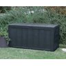 Baú Multiuso Guarda Tudo de Plástico Sherwood 270l - Grafite - 3