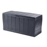 Baú Multiuso Guarda Tudo de Plástico Sherwood 270l - Grafite - 1
