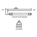 Ver imagem 2 de Lâmpada Tubular Bivolt 40w Led 6500k T8 Ho - Avant
