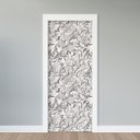 Ver imagem 1 de Adesivo de Porta - Folhagem Escultura 3