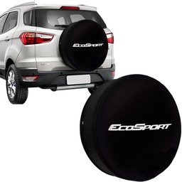 Capa Pneu Roda Estepe Universal com Cadeado Crossfox Ecosport Aircross Doblo Spin Active Carrhel - 4 - 2