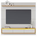 Ver imagem 1 de Painel Suspenso para Tv 65 Pol 180 Cm Tahiti com Led Off White Matte Naturale Clb