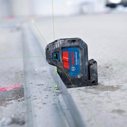 Nível laser verde Bosch GPL 5 G de 5 pontos - 10
