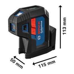 Nível laser verde Bosch GPL 5 G de 5 pontos - 8