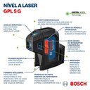 Ver imagem 6 de Nível laser verde Bosch GPL 5 G de 5 pontos