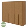 Guarda-roupa 6 Portas 6 Gavetas 100% Mdf Imperatore - 11