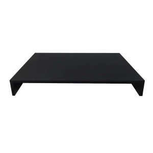 Tampa de Proteção Fogão Cooktop 4 Bocas em Mdf Preto