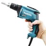 Parafusadeira para Drywall Gesso 570w Torque 16n.m com Porta Bit 2 Bits Phillips Fs4000 110v Makita - 6