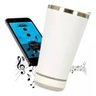 Copo Térmico C/ Caixa de Som Bluetooth 473ml Branco - Quanhe - 2