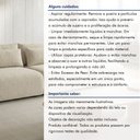 Ver imagem 4 de Sofá Orgânico Retrátil 4 Lugares 270cm Base Madeira Maciça Oxford