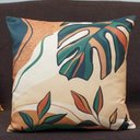 Ver imagem 4 de Kit com 4 Capas para Almofadas Decorativas Folhagem Verde