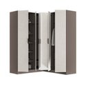 Ver imagem 5 de Guarda-roupa Modulado de Canto Linear 4 Peças 6 Portas Cabecasa Madeiraoriginals