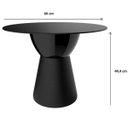 Ver imagem 3 de Mesa com Tampo PP Sili Rosa/Calla Rose
