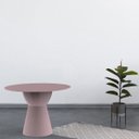 Ver imagem 2 de Mesa com Tampo PP Sili Rosa/Calla Rose