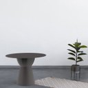 Ver imagem 2 de Mesa com Tampo PP Sili Cinza/Mushroom
