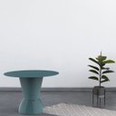 Ver imagem 2 de Mesa Redonda 60CMX60CM Nick Azul/Lazuli