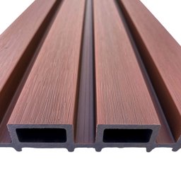 Painel Ripado Wpc Externo Cor Cumaru/bordo 2,90m X 20cm (0,58m²) - 5