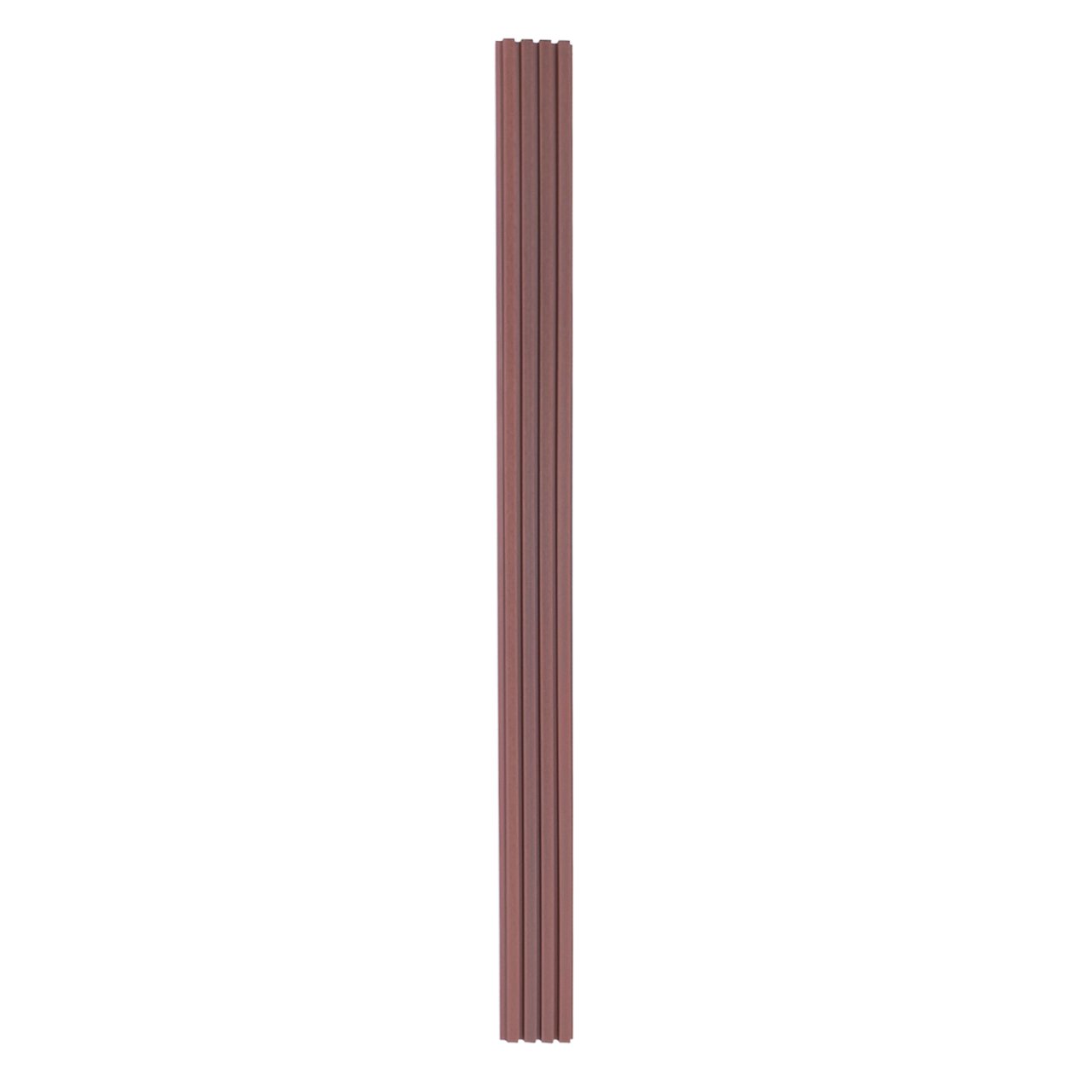 Painel Ripado Wpc Externo Cor Cumaru/bordo 2,90m X 20cm (0,58m²) - 6