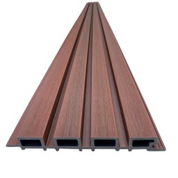 Painel Ripado Wpc Externo Cor Cumaru/bordo 2,90m X 20cm (0,58m²) - 4