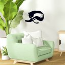 Ver imagem 2 de Quadro Decorativo Aplique Parede Gato Preto Felino Mdf 3mm