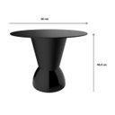 Ver imagem 3 de Mesa Redonda 60CMX60CM Nick Cinza/Mushroom
