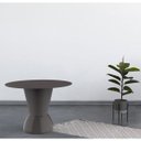 Ver imagem 2 de Mesa Redonda 60CMX60CM Nick Cinza/Mushroom