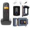 Aparelho Telefone sem Fio Bina Interfone Fechadura Protetor - 1