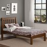 Cama de Solteiro Madeira Maciça para Colchão 188 X 88cm Multimóveis Cr35241 - 2