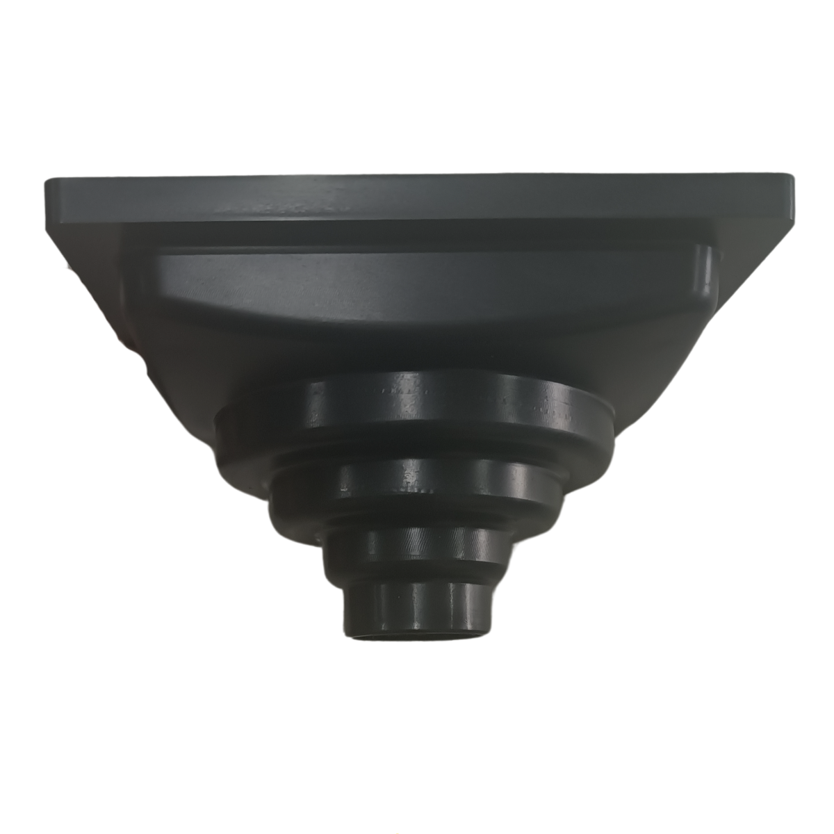 Ralo Anti Odor Inox 304 Modelo 15x15 Bolinha Tela e Coletor Preto Saída Adapt de 40mm até 100mm - 4