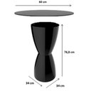 Ver imagem 3 de Mesa Tampo Polipropileno 60cm Bery Azul/Lazuli