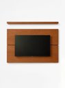 Ver imagem 2 de Painel para TV com Prateleira 150cm Retro MDF Freijó Dallas - On Móveis