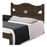 Cama Casal Julia 100% Mdf E Estrado 100% Madeira Nogal - 2