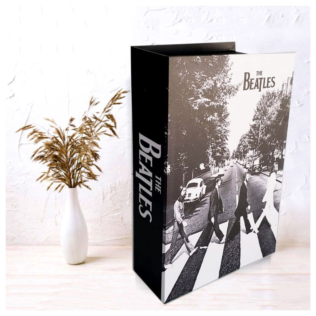 Caixa Livro Decorativa Porta Objetos The Beatles 18x25x5cm - 2