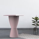 Ver imagem 2 de Mesa Tampo Polipropileno Carbo Rosa/Calla Rose