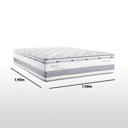 Colchão HERVAL Mola Ensacada Napoles 1,58 - 5
