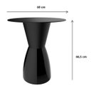 Ver imagem 3 de Mesa em Polipropileno Nobe Cinza/Mushroom