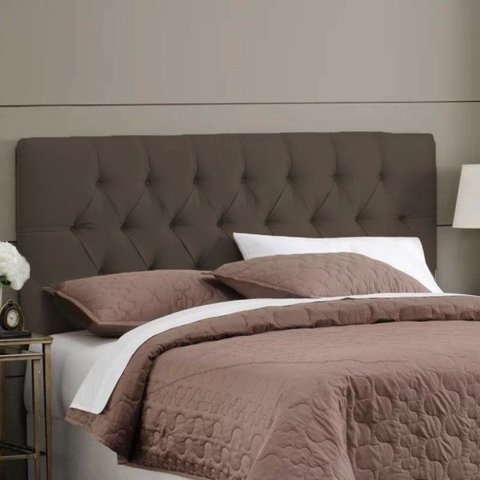 Cabeceira Painel Intense Casal 1.4 Suede Marrom