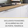 Cozinha Modulada 5 Peças 7 Portas 6 Gavetas Ripado Marquesa 100 Mdf - 10