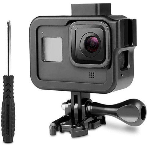 Frame em Alumínio Moldura para Gopro 8 Black