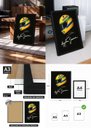 Ver imagem 7 de Quadro A3 Decorativo Ayrton Senna c/ Vidro e Moldura Preta:A3