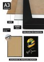 Ver imagem 4 de Quadro A3 Decorativo Ayrton Senna c/ Vidro e Moldura Preta:A3