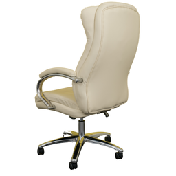 Cadeira Presidente Estofada Boss Bege B.hoff Mobile - 3
