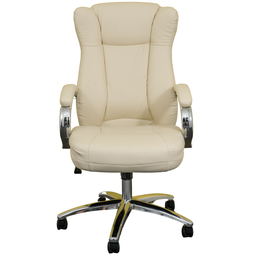Cadeira Presidente Estofada Boss Bege B.hoff Mobile - 2