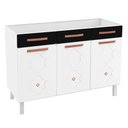 Ver imagem 1 de Balcão Gabinete Cozinha Aço Telasul Mirage New Para Pia