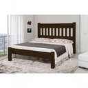 Ver imagem 1 de Cama Queen Size Imperial de Madeira Maciça Tauari Tabaco