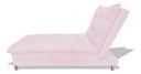 Ver imagem 4 de Sofa Cama Chaise Bicama Reclinavel Sala Lavinia Suede:Rosa Bebê/Suede