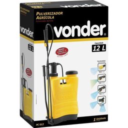Pulverizador Agrícola Costal 12 Litros Vonder - 2